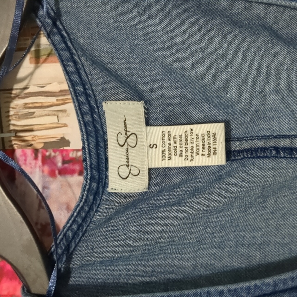 Jeans Jumpsuit by Jessica Simpson - Picture 8 of 8